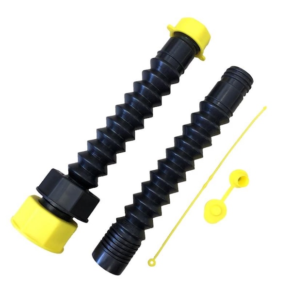 Ez-Pour EZ-Pour Hi-Flo Plastic Flexible Replacement Spout and Vent Kit 30051 - main